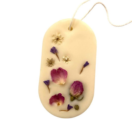 Soy Wax Aroma Hanging Tablet Sachet Fresh Flower Scent