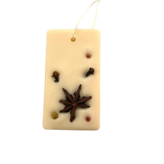 Soy Wax Aroma Hanging Tablet Sachet Clove and Star Anise