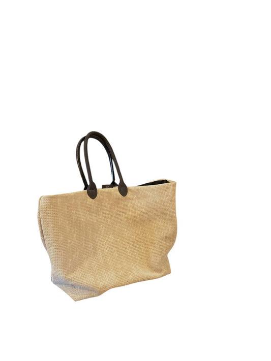 Suede Tote Bag